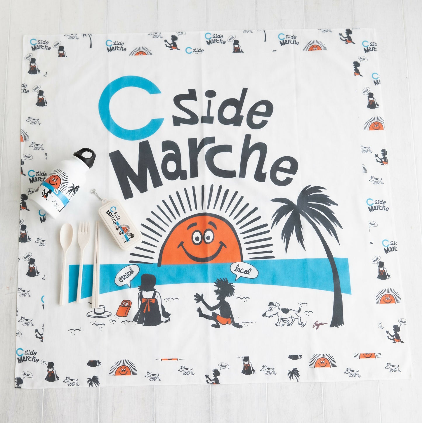 【オリジナル　グッズ】　風呂敷　”Furoshiki"