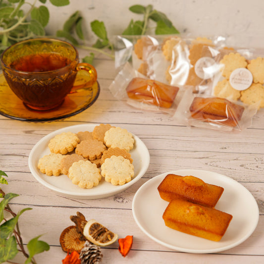 米粉の塩麹ローズマリークッキー　ミニサイズ4枚入り×5袋