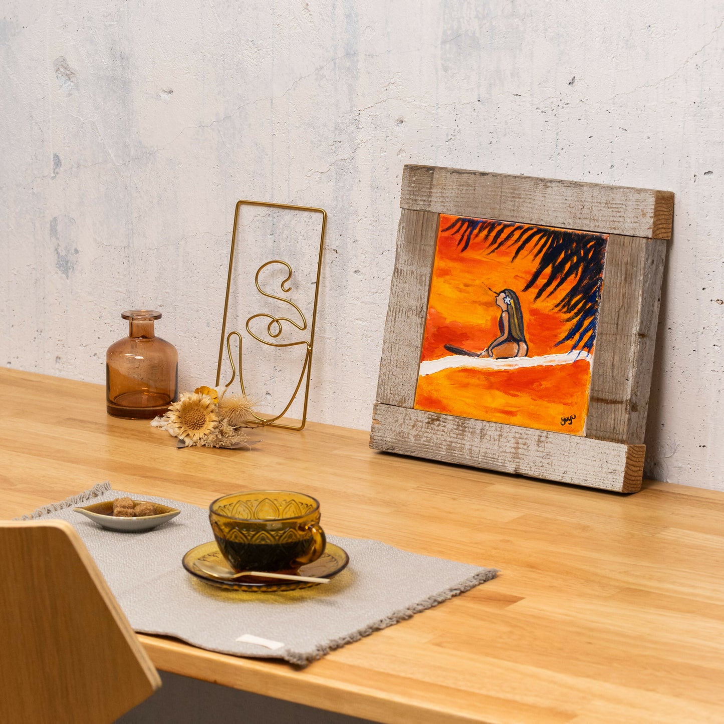 アートフォトグラフ桐フレームイン