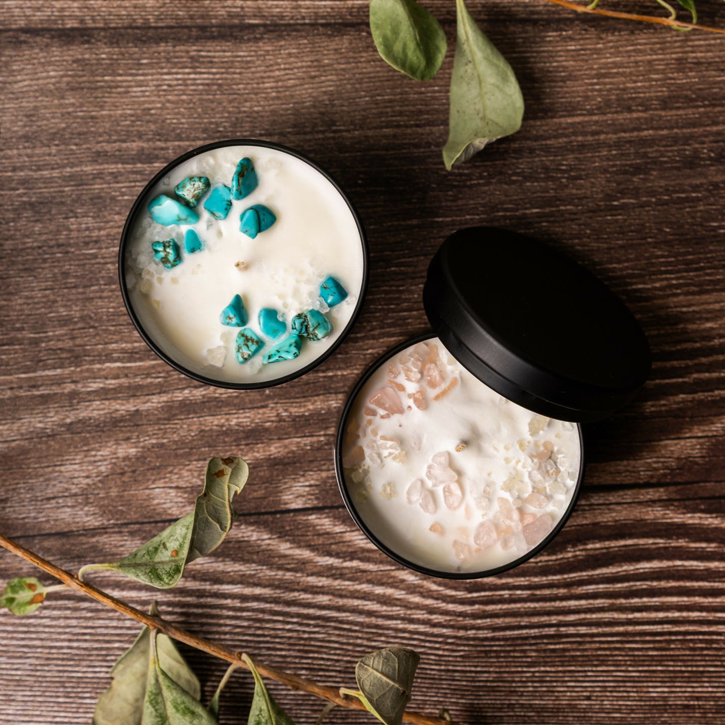 Aroma Soy Candle (ターコイズ）