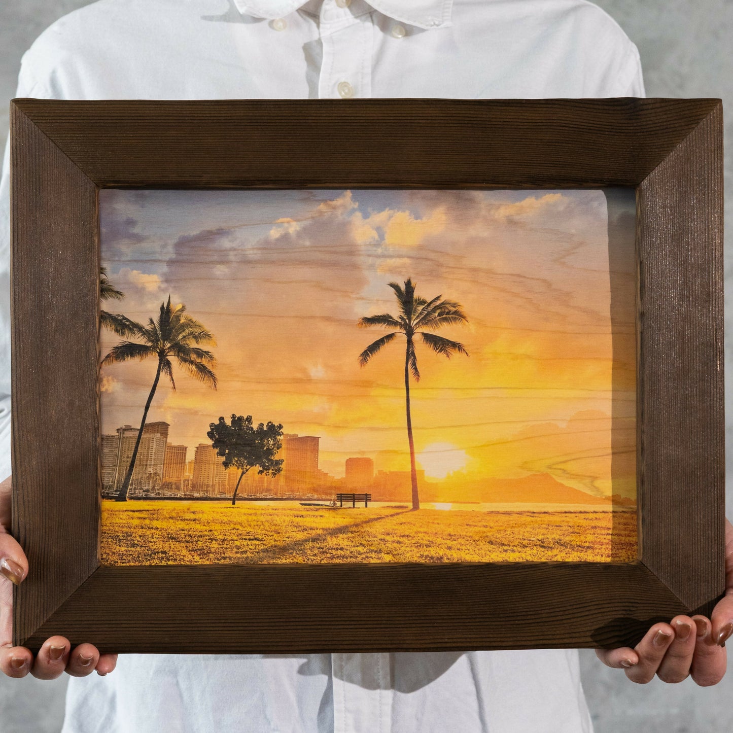 WOODPHOTO　Hawaiiの初日の出
