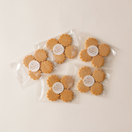 米粉の塩麹スパイスクッキー　ミニサイズ4枚入り×5袋