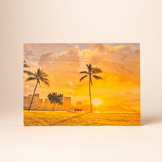 WOODPHOTO　Hawaiiの初日の出